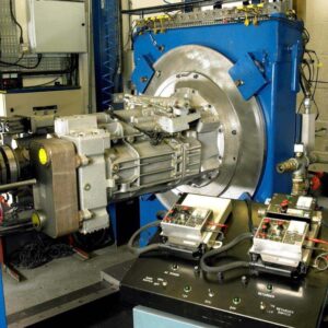 Mercedes Gearbox at test facility